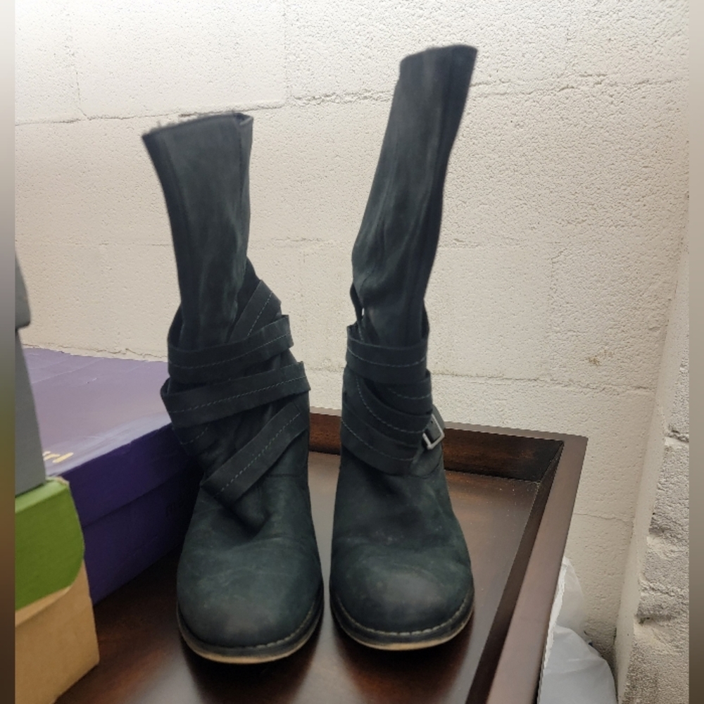 ALDO Black suede women's boots size 40